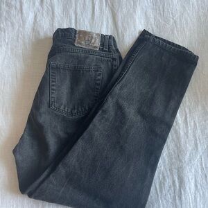 St. John's Bay Black Straight Leg Jeans
